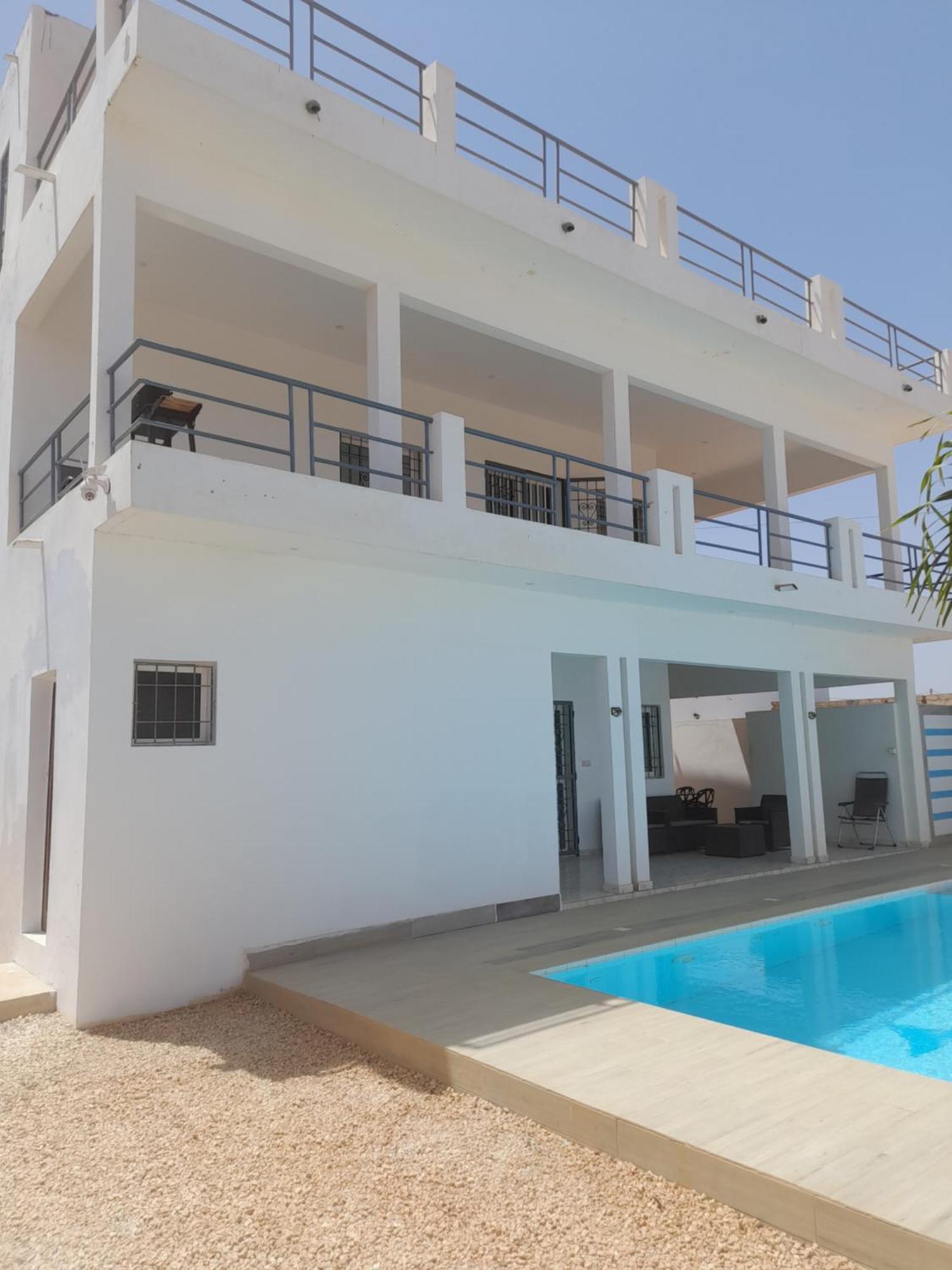 Maison D Hote La Dore Du Senegal Bas-De - Villa ソモーヌ エクステリア 写真